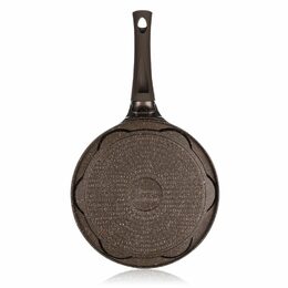 Pánev Banquet na 7 lívanců s nepřílnavým povrchem Granite Brown Smile 26 cm
