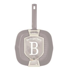 BERLINGERHAUS Pánev grilovací s titanovým povrchem 28 cm Taupe Collection BH-8096