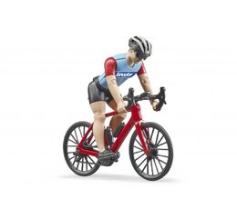 Bruder Silniční kolo s figurkou cyklisty