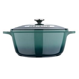 BERGNER Kastrol s keramickým povrchem a poklicí 28 cm Excalibur BG-36102-GR