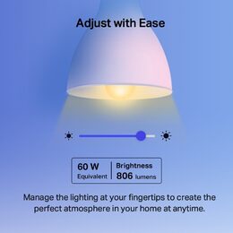 TP-Link Tapo L530E, Chytrá Wi-Fi LED žárovka, 2500-6500K, E27 - 2 kusy