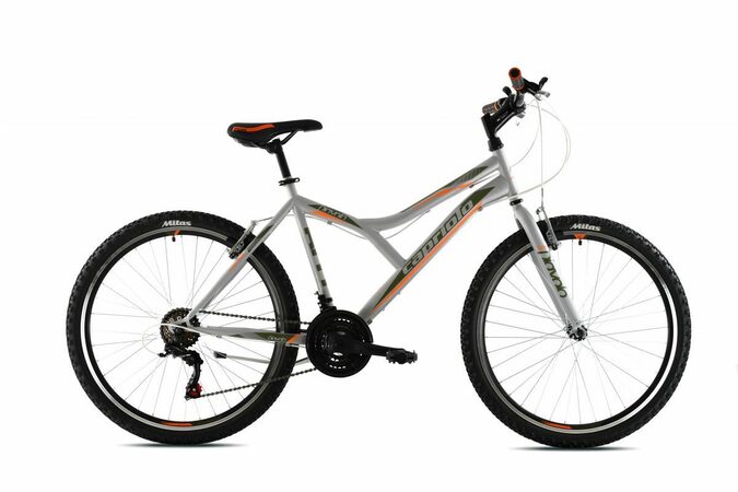 Horské jízdní kolo Capriolo DIAVOLO DX 600 26"/19" šedé