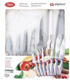 ALPINA Sada nožů nerez ocel 7 ks ED-226842