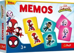 Pexeso papírové Spidey a jeho úžasní přátelé společenská hra 30 kusů v krabici 21x14x4cm