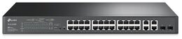 Switch TP-Link SL2428P Smart, 24x Lan/PoE+, 4x GLan, 2x SFP Combo, 192W , Omáda SDN