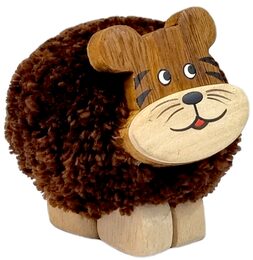 2Kids Toys Dřevěná figurka XL pompon Tygr