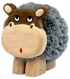 2Kids Toys Dřevěná figurka XL pompon Hroch