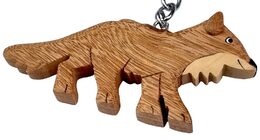 2Kids Toys Dřevěná klíčenka velká Liška