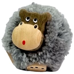 2Kids Toys Dřevěná magnetka velká pompon Hroch