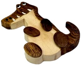 2Kids Toys Dřevěná magnetka velká Krokodýl