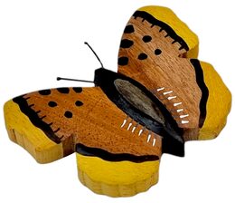2Kids Toys Dřevěná magnetka velká Motýl