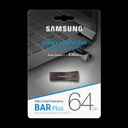 FLASH USB 3.1 Samsung 64GB MUF-64BE4/APC - šedý