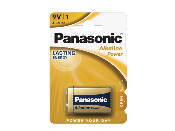 Panasonic 6LF22APB/1BP alkaline power (6LR61)