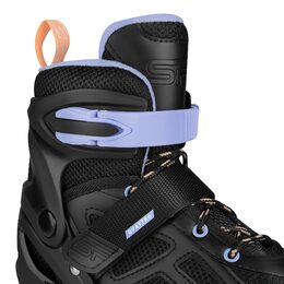 Spokey QUATTRO Brusle 4v1, černo-fialové, vel. 30-33