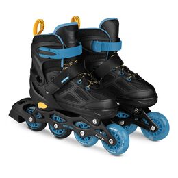 Spokey QUATTRO Brusle 4v1, černo-modré, vel. 38-41