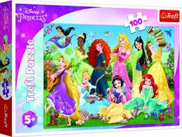 Puzzle TREFL Okouzlující princezny 100 dílků