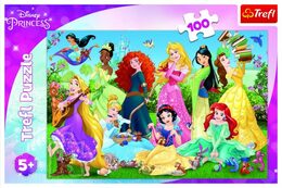 Puzzle TREFL Okouzlující princezny 100 dílků