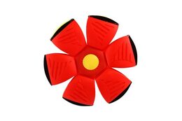 Flat Ball - Hoď disk, chyť míč! plast 22cm 4 barvy na kartě 22x27x5,5cm