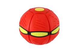 Flat Ball - Hoď disk, chyť míč! plast 22cm 4 barvy na kartě 22x27x5,5cm