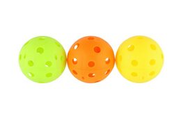 Míček florbalový 3ks plast 7cm v síťce