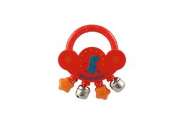 Hudební nástroje/sada plast 5ks v krabici 2 barvy v sáčku 27,5x28cm 3m+