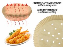 BEPER C103ACC001 pergamenový papír (košíčky) pro horkovzdušné fritézy