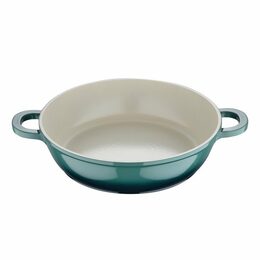 BERGNER Pánev hluboká s keramickým povrchem a poklicí 24 cm Excalibur BG-36103-GR