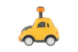 Auto/Autíčko zmáčkni a jeď plast 9cm na setrvačník 4 druhy 12ks v boxu
