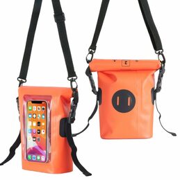 SWISSTEN vodotěsné plovoucí pouzdro 2litry pro smartphone IP67 oranžová