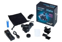 Digitální monokulární dalekohled s nočním viděním Levenhuk Halo NVM20 Helmet