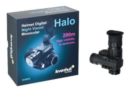 Digitální monokulární dalekohled s nočním viděním Levenhuk Halo NVM20 Helmet