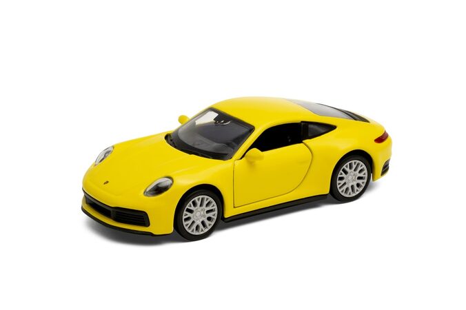 Welly Porsche 911 Carrera 4S 1:34 červená