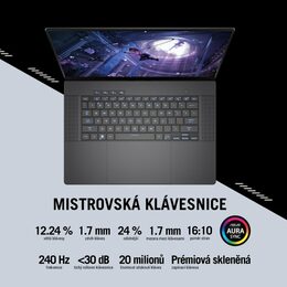 ASUS ROG Zephyrus G16 - Intel Ultra 9 185H/32GB/2TB SSD/RTX 4090 16GB/16"/WQXGA/