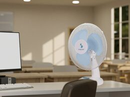 BEPER stolní ventilátor 40cm, 3 rychosti a oscilace, 40W