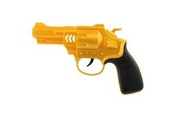 Pistole/revolver na setrvačník plast 18x12cm na kartě