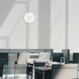 WiFi router TP-Link EAP653 UR stropní AP WiFi 6, 1x GLan, 2,4 a 5 GHz, AX3000, bez PoE adaptéru, Omada SDN