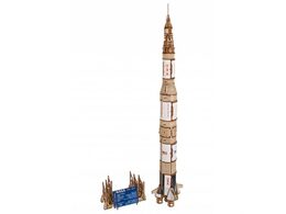 Ugears 3D dřevěné mechanické puzzle NASA, Saturn V