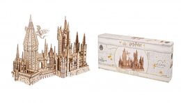 Ugears 3D dřevěné mechanické puzzle Hrad Bradavice, Harry Potter