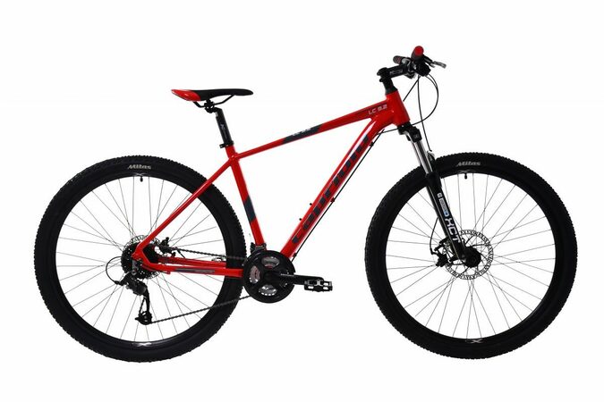 Horské jízdní kolo Capriolo LC 9.2 MTB 29"/21" červeno - šedé