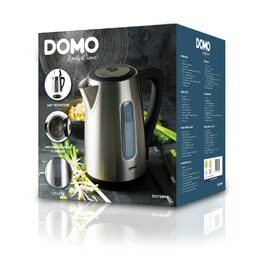 Rychlovarná konvice nerezová - DOMO DO738WK, Objem: 1,7 l, Příkon: 2200 W
