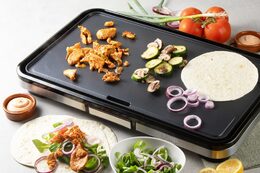 Stolní elektrický gril Plancha XXL - DOMO DO9263G, 2200 W, termostat