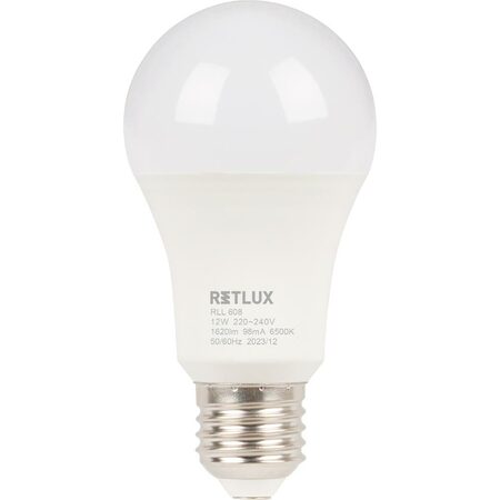 RLL 608 A60 E27 bulb 12W DL D RETLUX