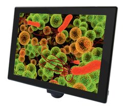 Mikroskopový digitální fotoaparát Levenhuk 5M s LDC obrazovkou 9,4"