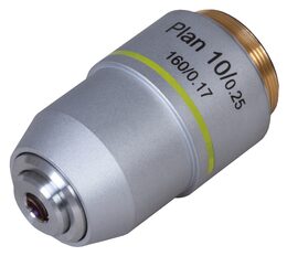 Rovinný achromatický objektiv Levenhuk MED 10x