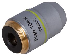 Rovinný achromatický objektiv Levenhuk MED 10x