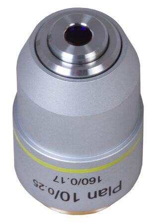 Rovinný achromatický objektiv Levenhuk MED 10x