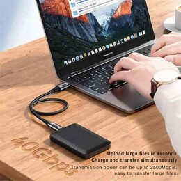Kabel GEN 3x2 USB4™ 40Gbps 8K@60Hz Thunderbolt 3 1,2m
