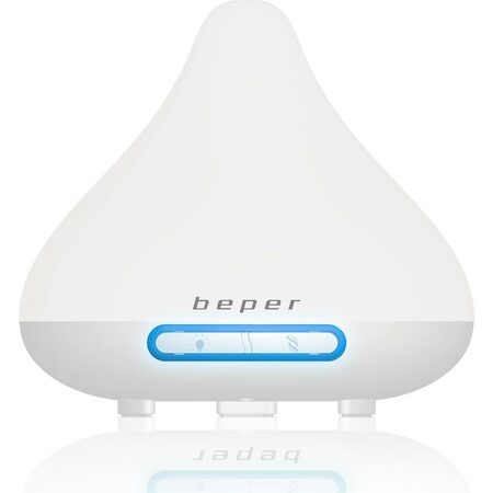 Beper 70.402 Aroma difuzér bílý LED 140 ml a zvlhčovač vzduchu s LED světlem