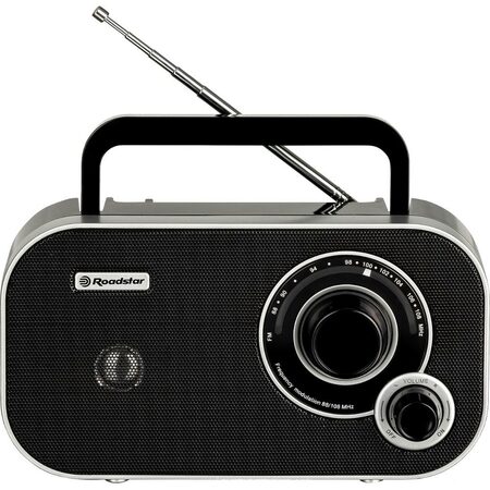 Roadstar TRA-2235/BK Přenos.radiopřij.FM,síť,bate