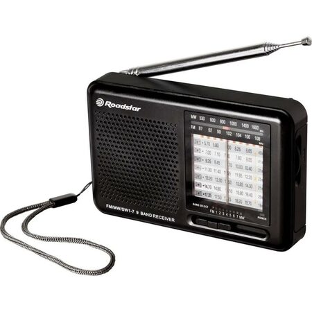 Roadstar TRA-2989 Přenos. radio,AM,FM,SW 1-7